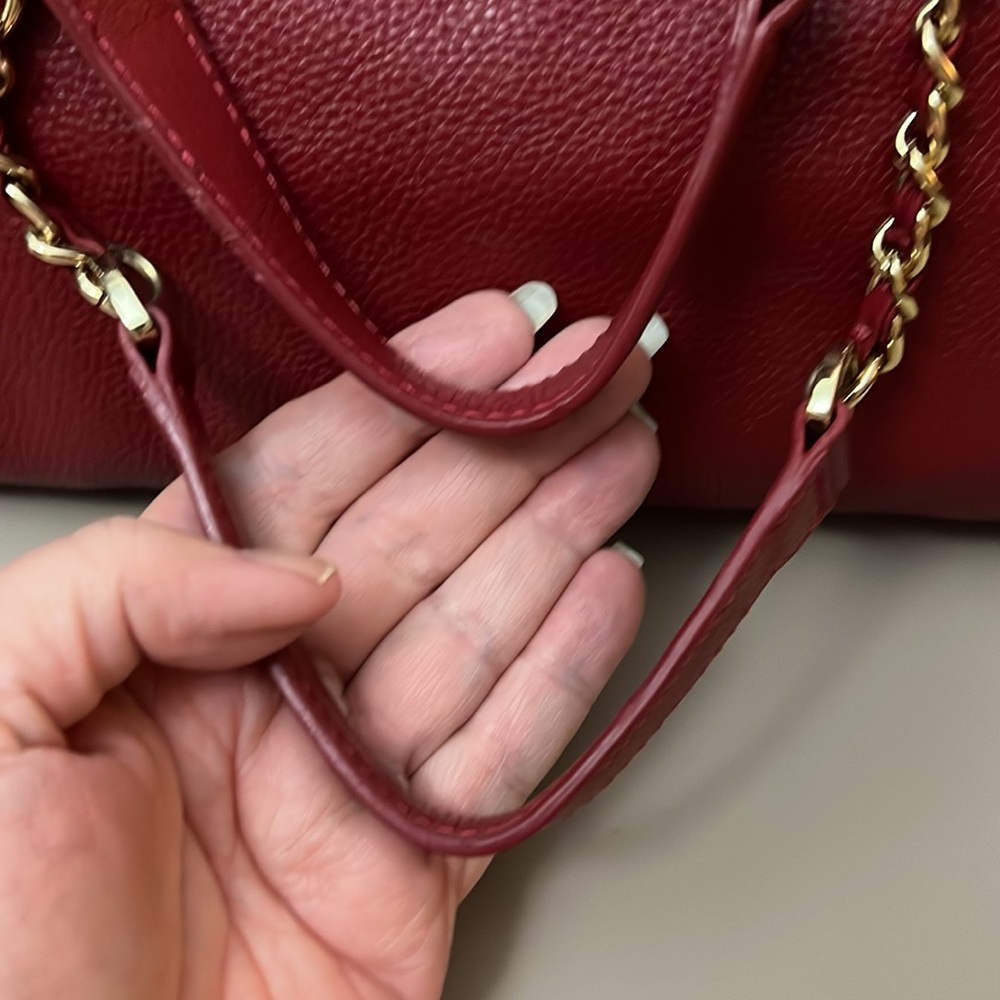 TORY BURCH LEATHER BOMBE SLOUCH XL BAG.. NWOT - Picture 4 of 12
